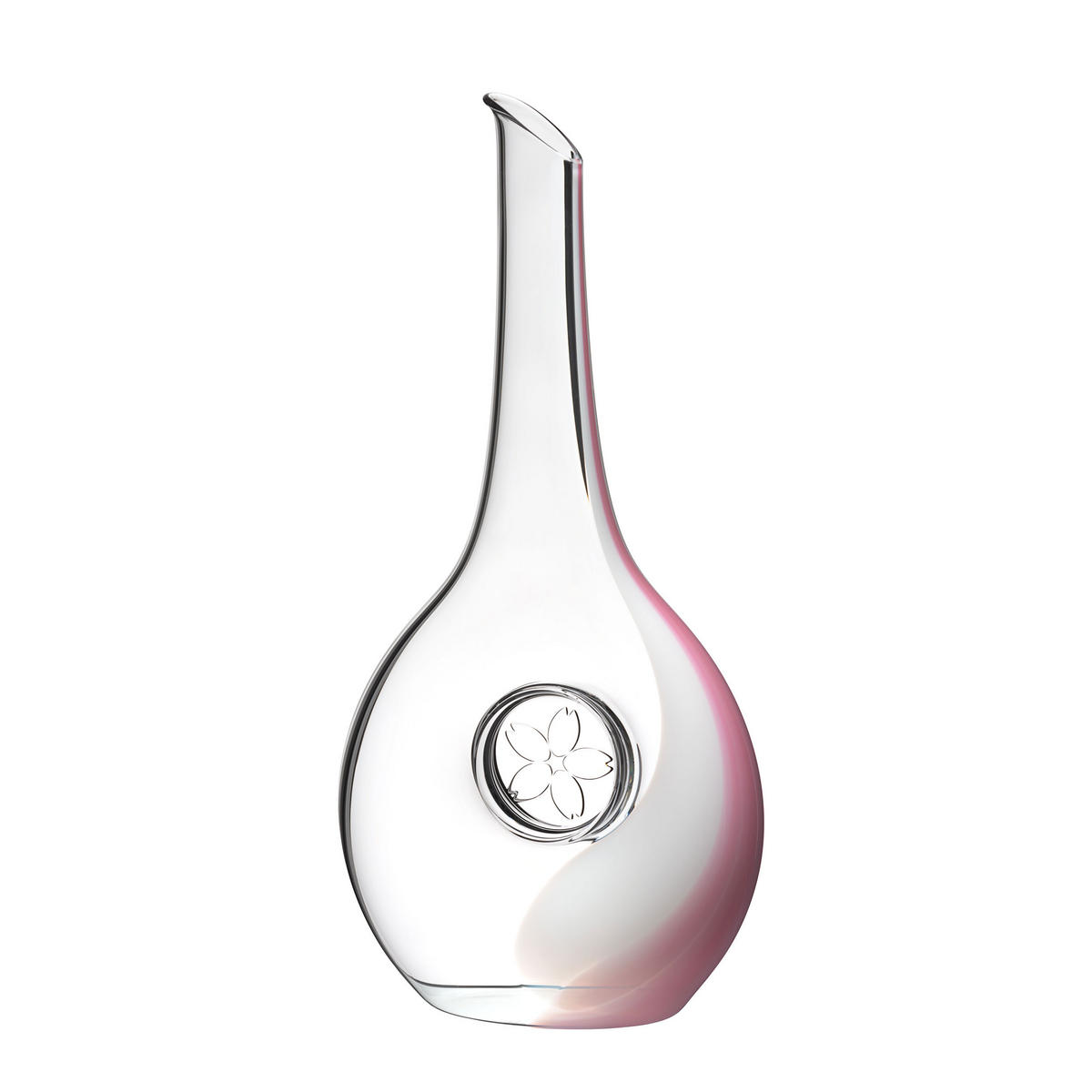DEKANTER Sakura, Kristallglas, Weiß, Pink, 1.21 L - Transparent, Glas (1.2L) - Riedel