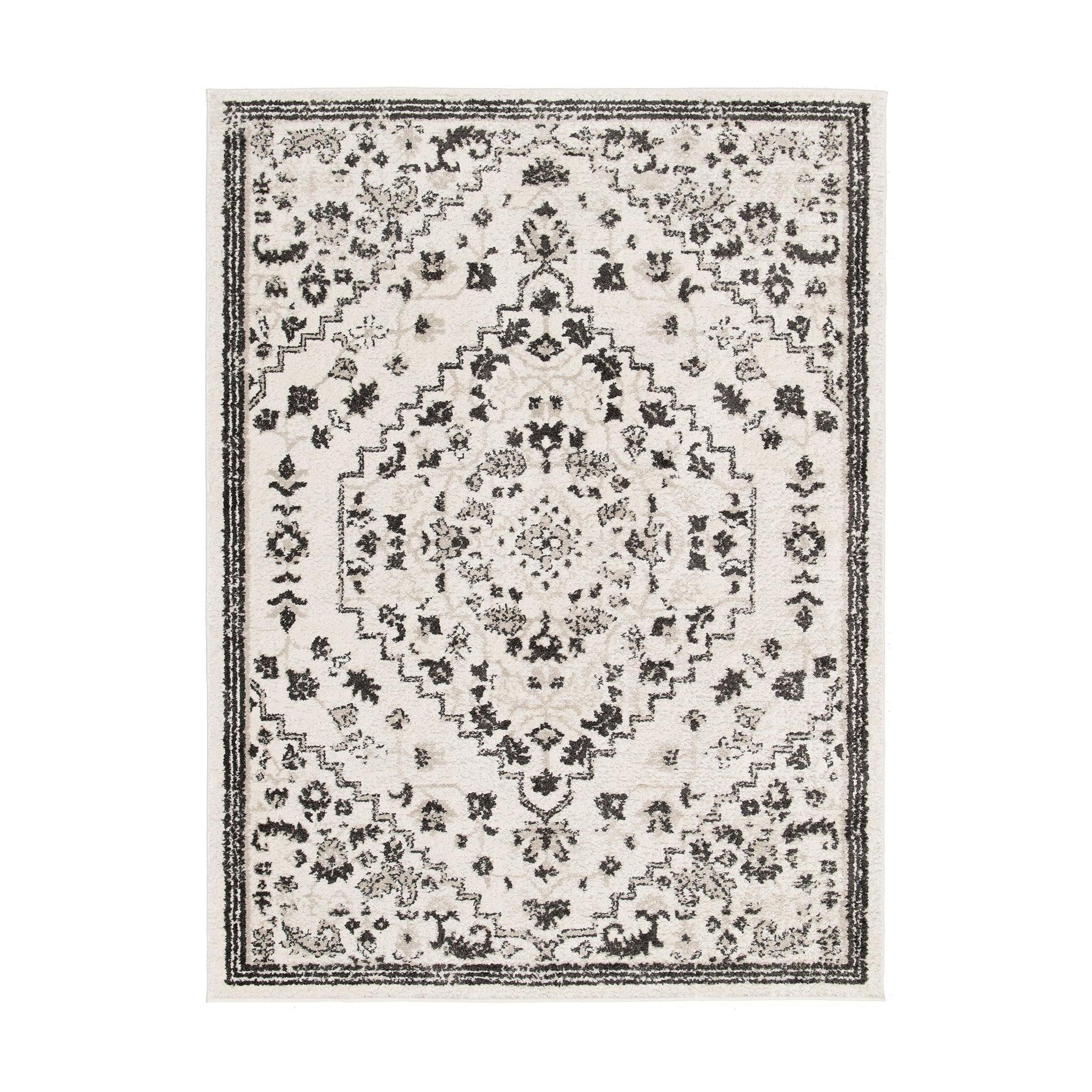 TEPPICH sehr weich grafisch grau - Grau, Textil (200/290cm) - AFK Living