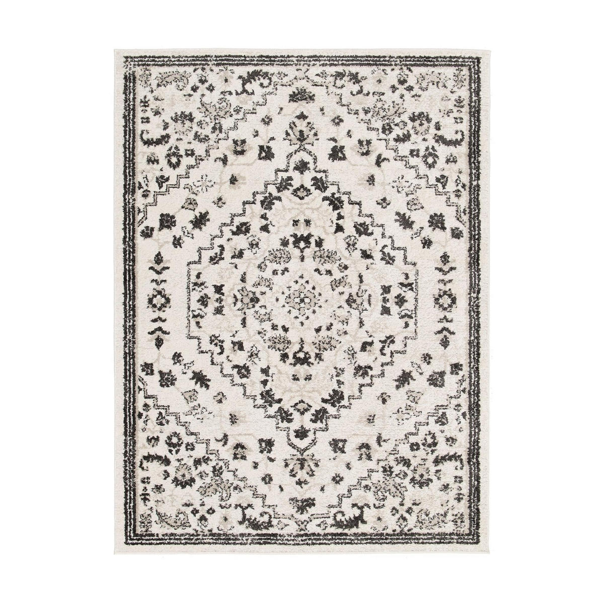 TEPPICH sehr weich grafisch grau - Grau, Textil (200/290cm) - AFK Living