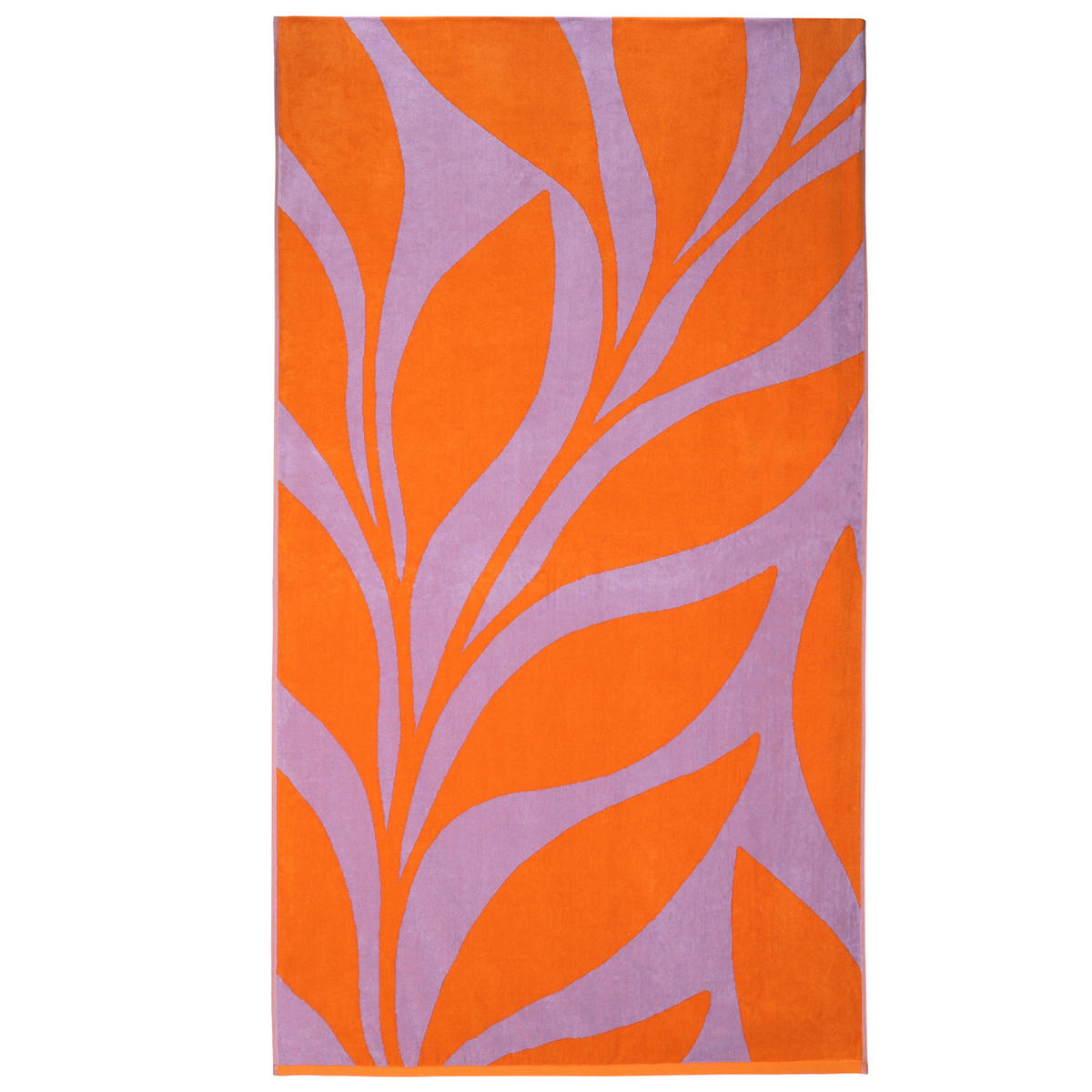 STRANDTÜCHER OCEAN LEAF ORANGE - 0001 - Orange, Textil (100/180cm) - Vossen