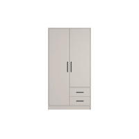 KLEIDERSCHRANK SAM SR3 2-türig 100 / 190 / 56 cm Kaschmir - Kaschmir, Holzwerkstoff (100/190/56cm) - Deine Möbel 24