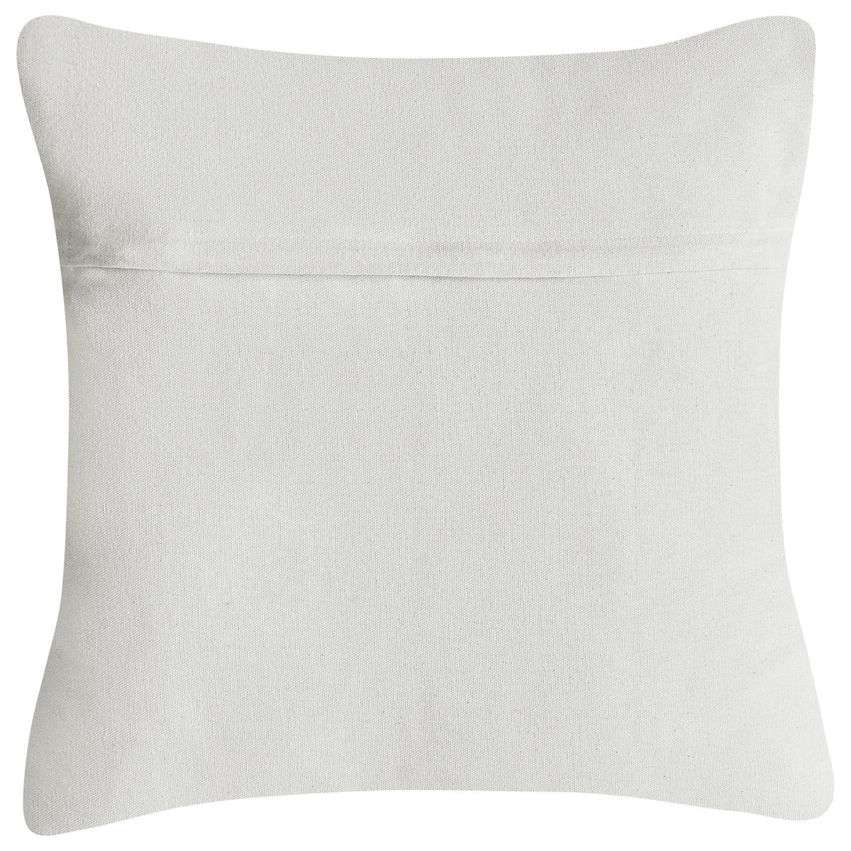 DEKOKISSEN 3er-Set Weiß 30/50 cm Canarium - Weiß, Textil (45/45cm) - Beliani
