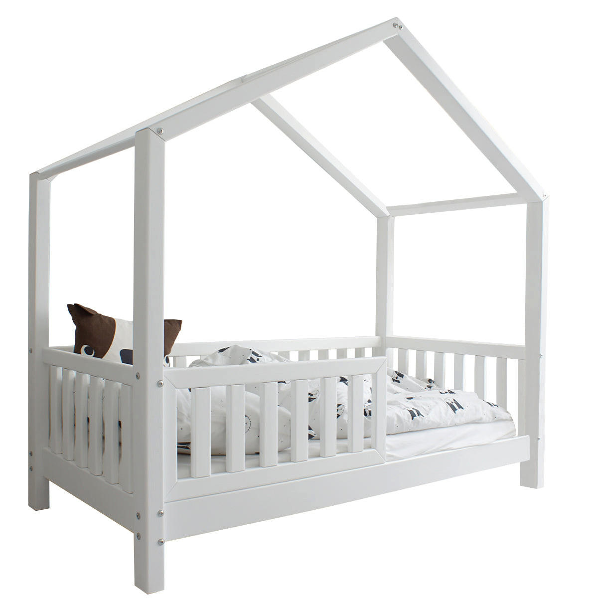 DOMČEKOVÁ POSTEĽ 80/160 Roxane Biela - biela, drevo (80/160cm) - Petits-meubles