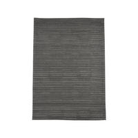 TEPPICH Luxy Grau 160/230/1 cm - Dunkelgrau, Textil (230/160cm) - LABEL51