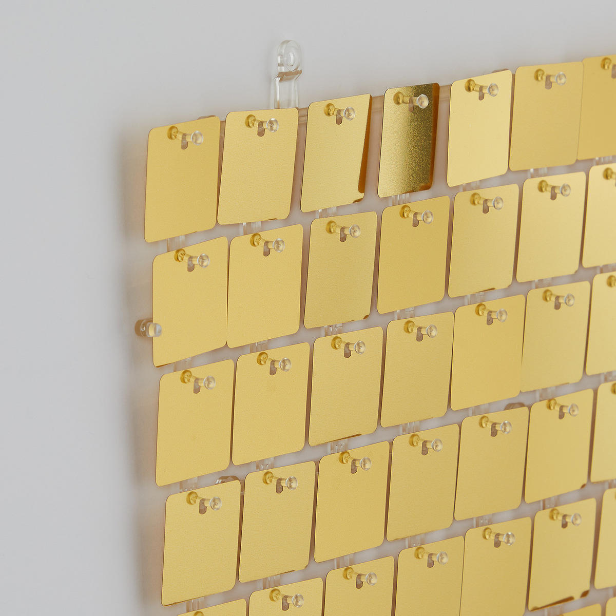 WANDDEKORATION 4er-Set Disco - Goldfarben, Kunststoff (0.5/30/30cm) - Butlers