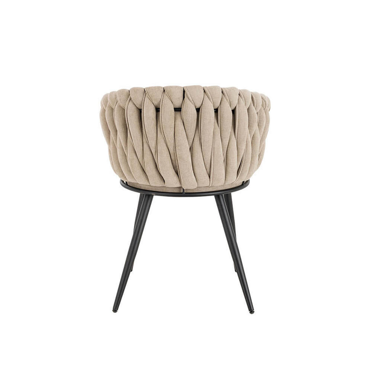 ESSZIMMERSTUHL AYLA - Beige, 1 - Beige, Kunststoff (62/79/51cm) - Home Deluxe