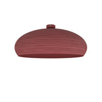 DECKENLEUCHTE Ufo - Rot, Metall (60/60/15cm) - Lumicom