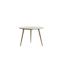 BEISTELLTISCH Zeca Grau Ø59/41 cm - Grau, Metall (59/59/41cm) - Light & Living
