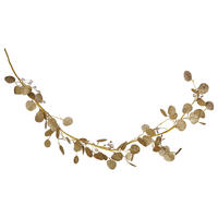 GIRLANDE Florista - Goldfarben, Kunststoff/Metall (16/3/153cm) - Butlers