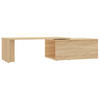 COUCHTISCH Sonoma-Eiche 150x50x35 cm Holzwerkstoff - Hellbraun, Holzwerkstoff (50/150/35cm) - furnicato