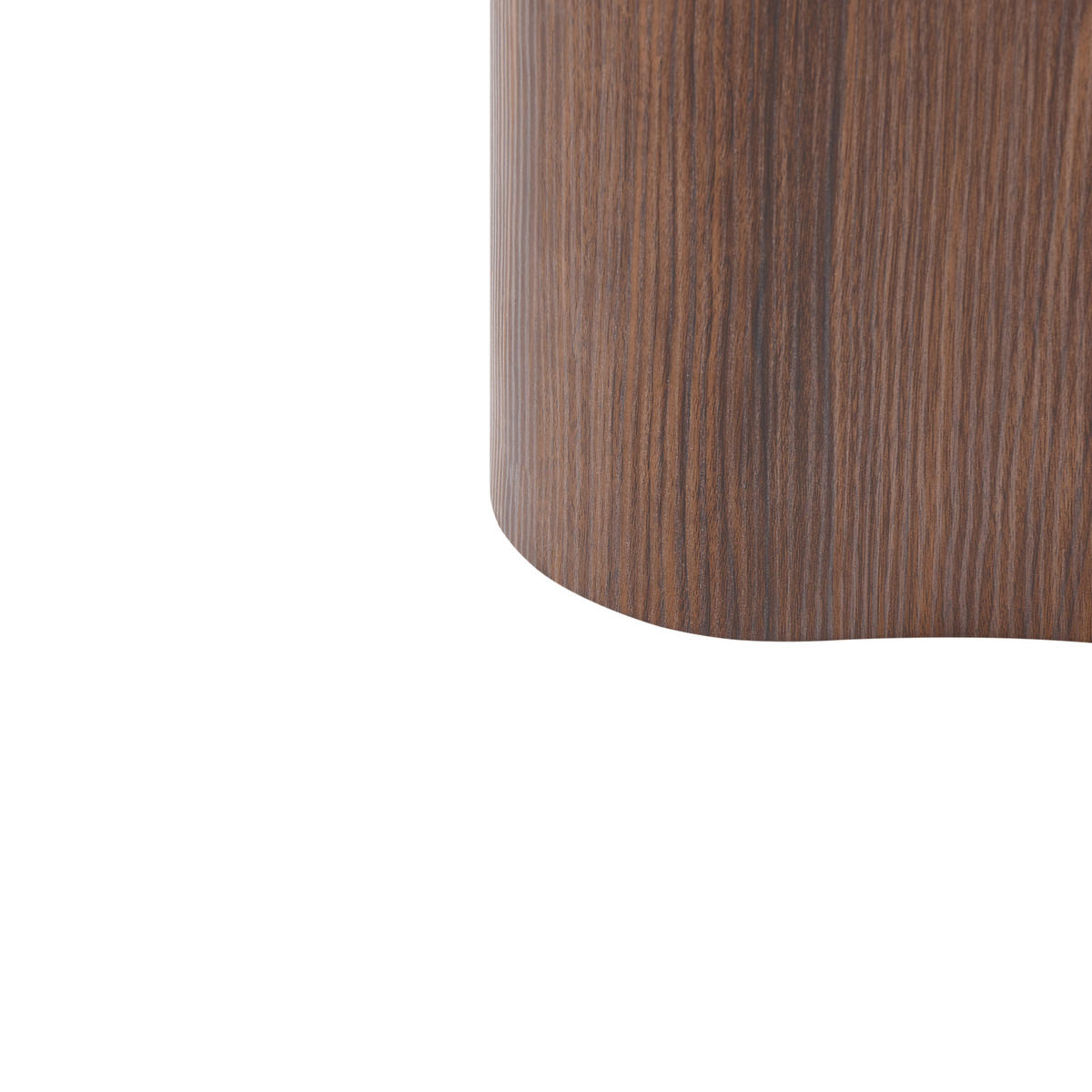 COUCHTISCH Dunkelbraun Bilpa - Dunkelbraun, Holzwerkstoff (89/44/40cm) - Beliani