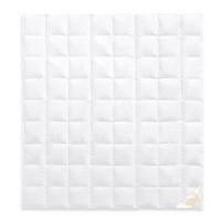 GANZJAHRESBETTDECKE MARIE Entendaunen medium - Weiß, Naturmaterialien/Textil (200/220cm) - Goldmarie 