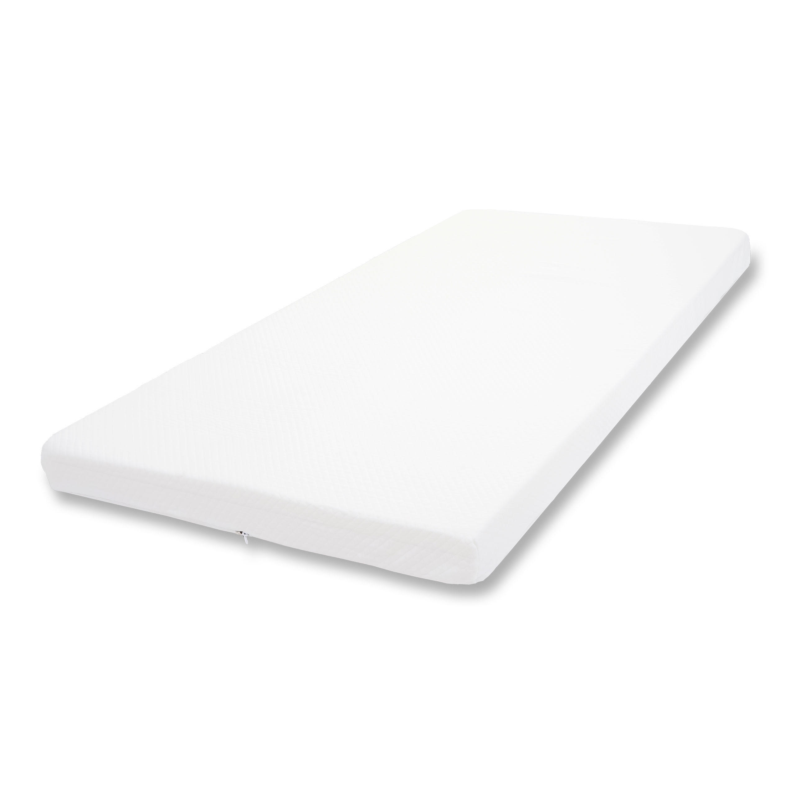 KALTSCHAUM-MATRATZENTOPPER 10CM Weiß - Weiß, Textil (200/90/10cm) - MCW