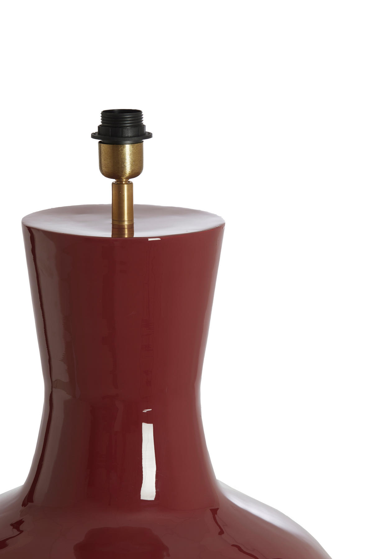 LAMPENSOCKEL Nana Rot 46/46/69 cm - Rot, Metall (46/46/69cm) - Light & Living