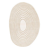 TEPPICH sehr weich mit Relief-Effekt beige - Beige, Textil (160/230cm) - AFK Living