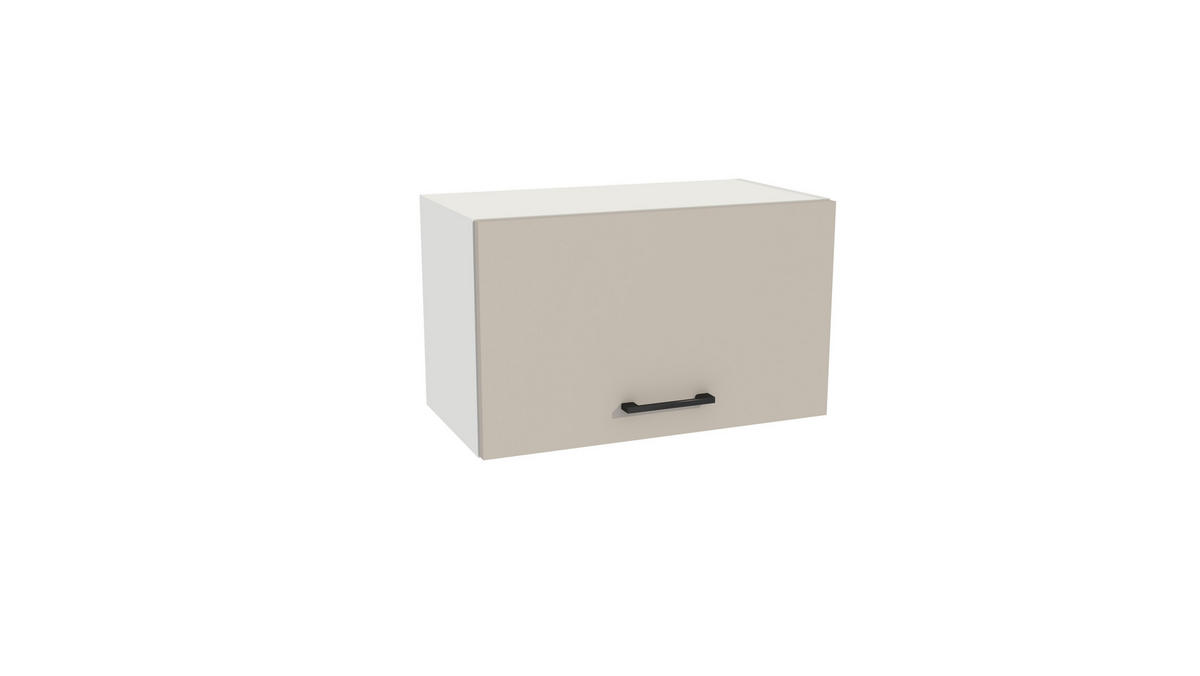 KÜCHENZEILE 200 cm mit Arbeitsplatte - SIMPLY Z1 - in Kaschmir Matt / Weiß - Kaschmir, Holz (200/212/53cm)