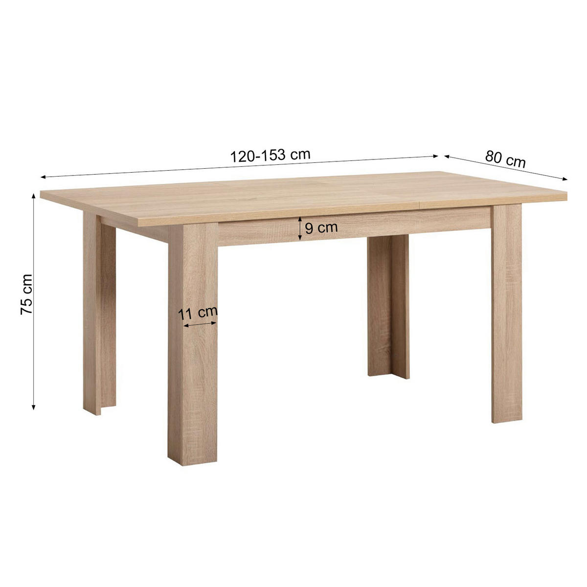 TISCHGRUPPE 120-153 cm ausziehbar mit 4 Stühlen Samt - Beige/Goldfarben, Holz/Textil (80/88/120cm) - Homestyle4u