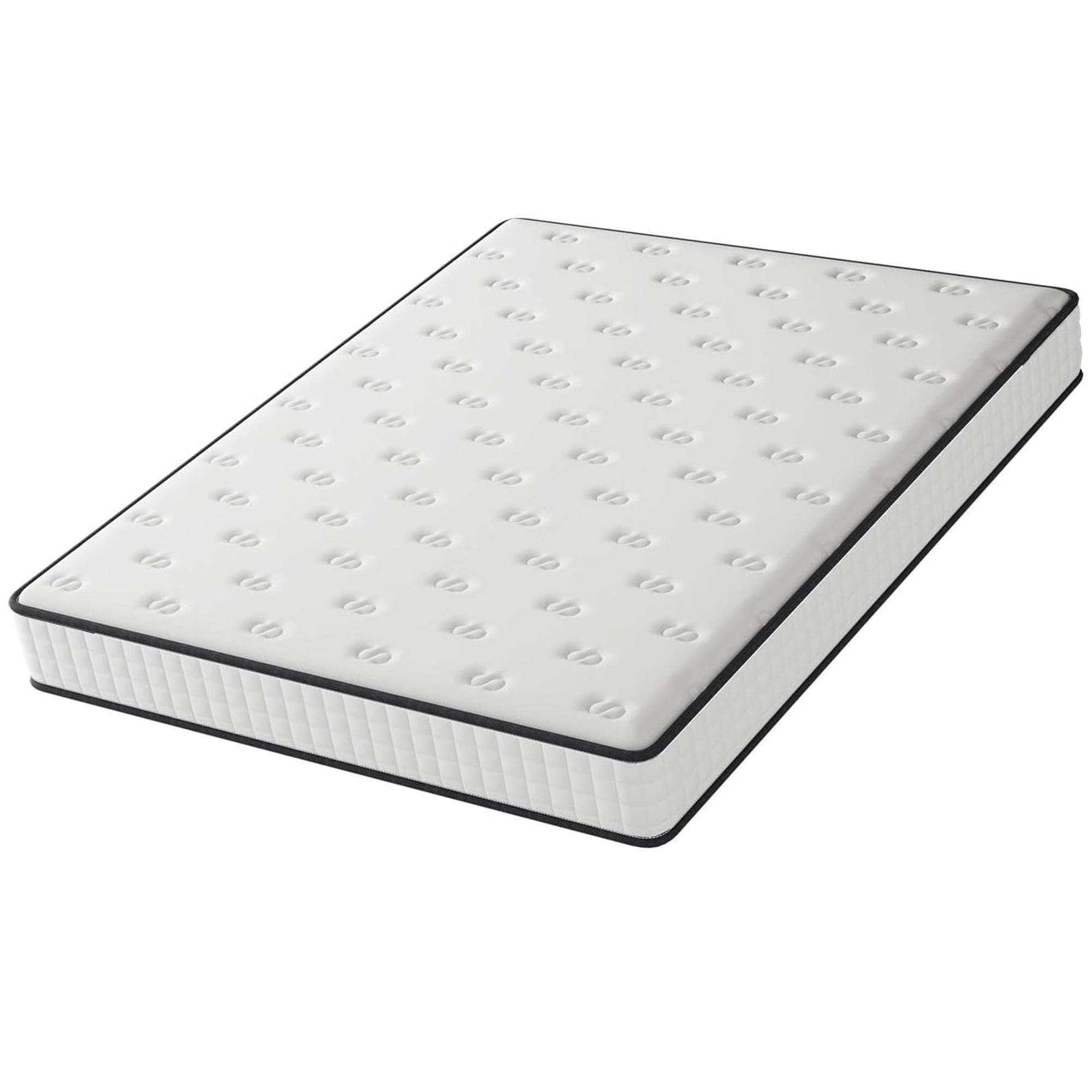 SCHAUMSTOFFMATRATZE 180/200 cm, Höhe ca.: 30 cm, beidseitig verwendbar - Weiß, Textil (180/200cm) - DEWINNER