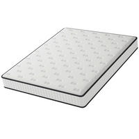 VISCO-SCHAUM-MATRATZE komfortabel, 180/200 cm, Höhe ca.: 16 cm - Weiß, Textil (180/200cm) - DEWINNER