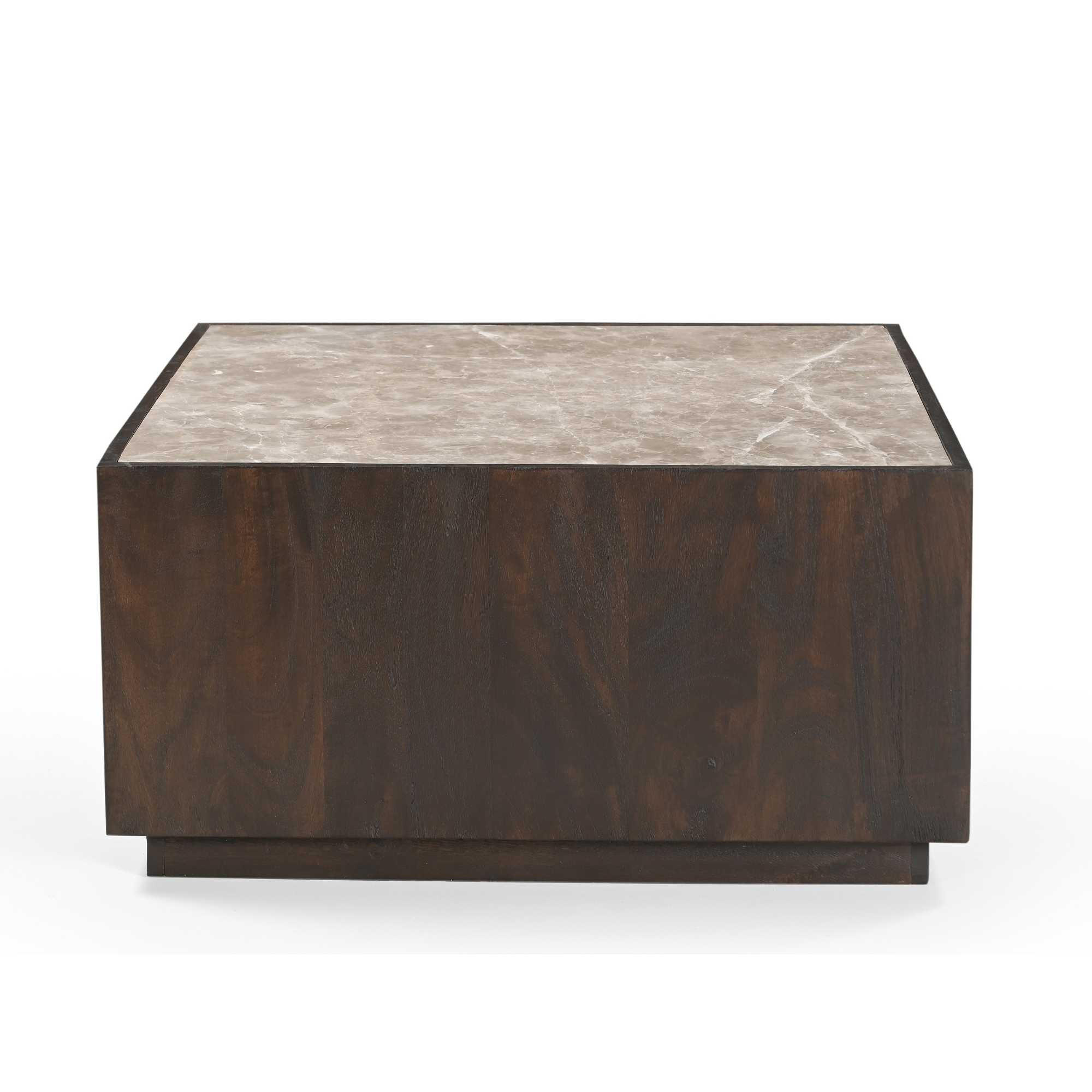 COUCHTISCH Braun 80/80/40 cm - Braun, Holz (80/80/40cm) - Starfurn