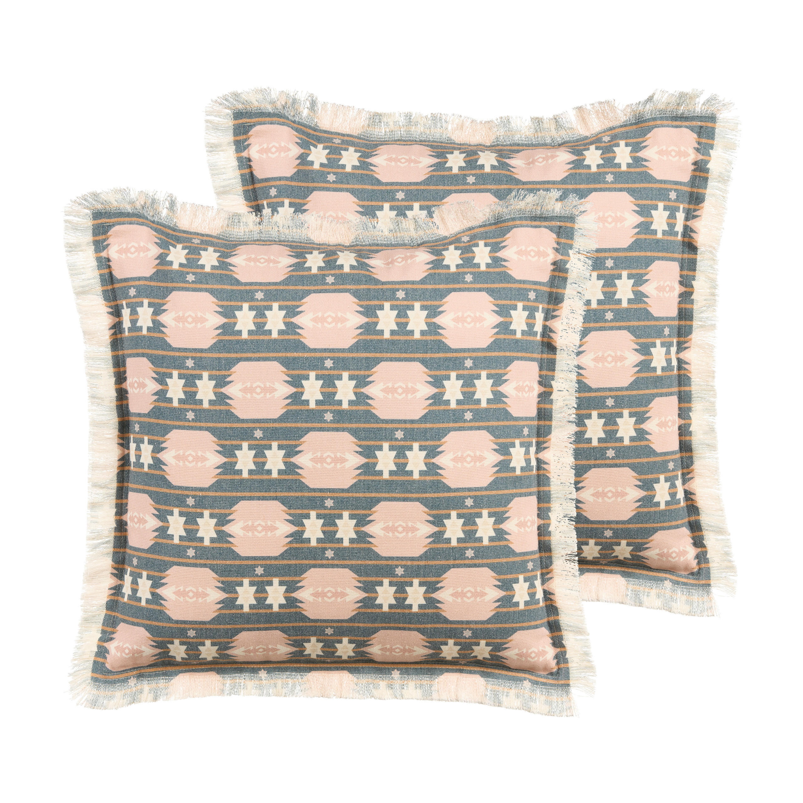 PERNĂ DECORATIVĂ set de 2 multicolor 60/60 cm Dianthus