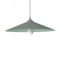 HÄNGELEUCHTE - Grün, Metall (40/40/10cm) - Lumicom