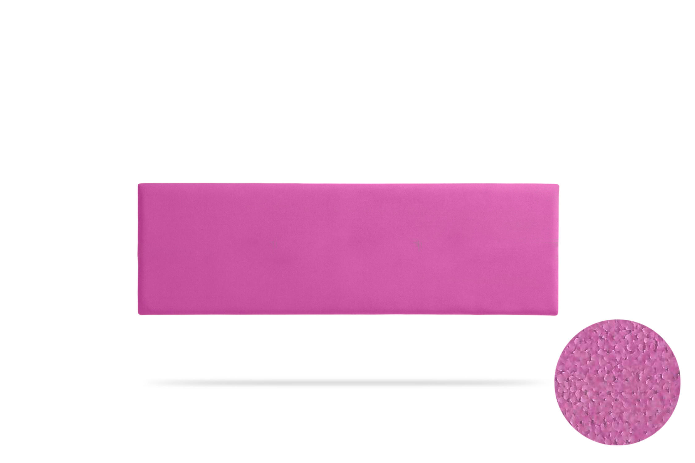 KOPFTEIL gepolstert NOVA Aqualine 100x50x5 cm - Fuchsie - Moonia - Rosa, Holz (100/5/50cm)
