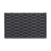 OUTDOORTEPPICH Teppich Wetterfest und UV-Beständig ( 160x230cm / Raute ) für Garten, Balkon, Terrasse - Dunkelgrau, Kunststoff (160/230cm) - Bestlivings