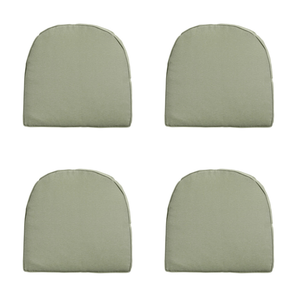 SITZKISSEN YORK Panama 48/48 cm 4er-Set - Hellgrün, Textil (48/5/48cm) - Madison