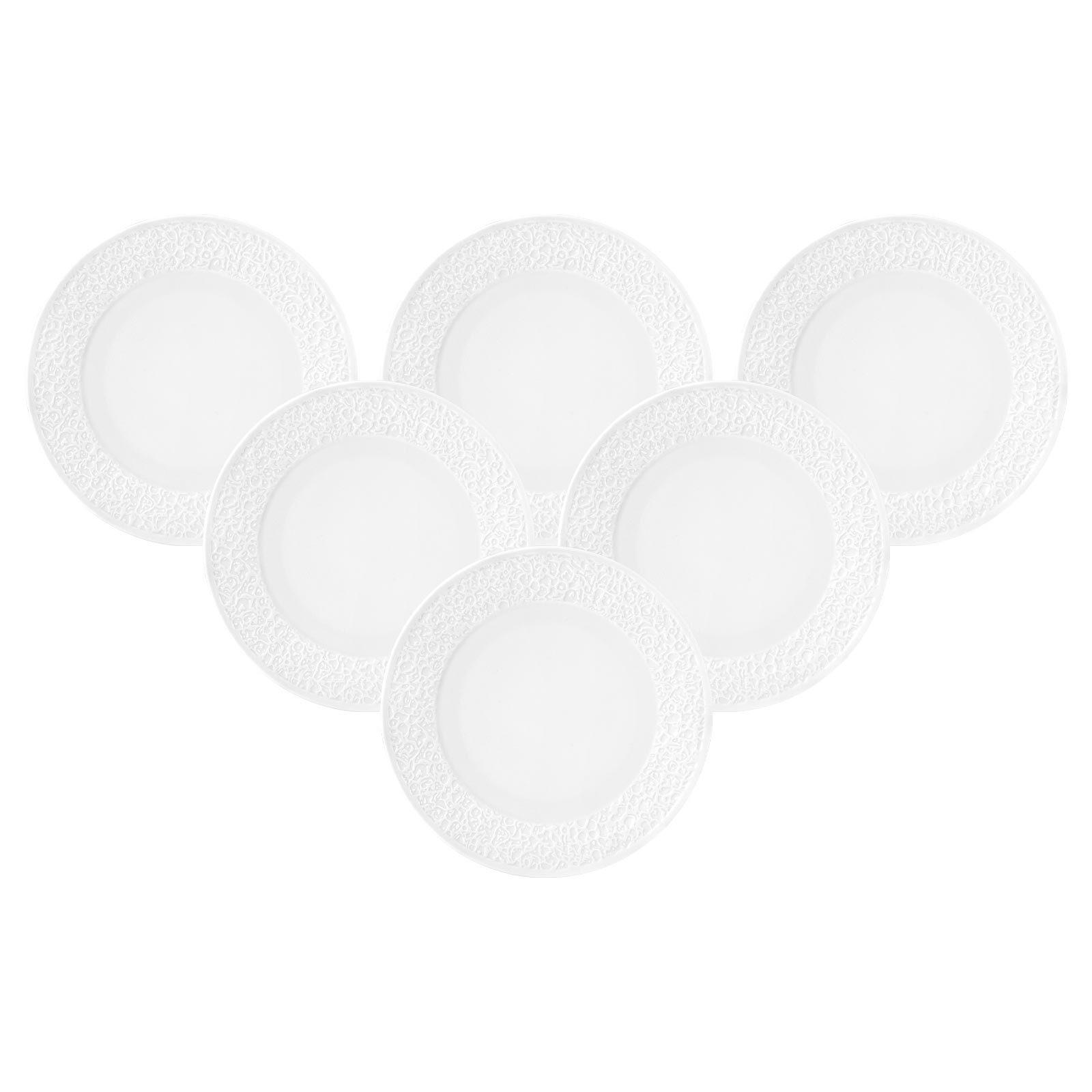 FRÜHSTÜCKSTELLER Nori Home weiß ø 21,6 cm 6er Set - Weiß, Keramik (21.6cm) - Seltmann Weiden