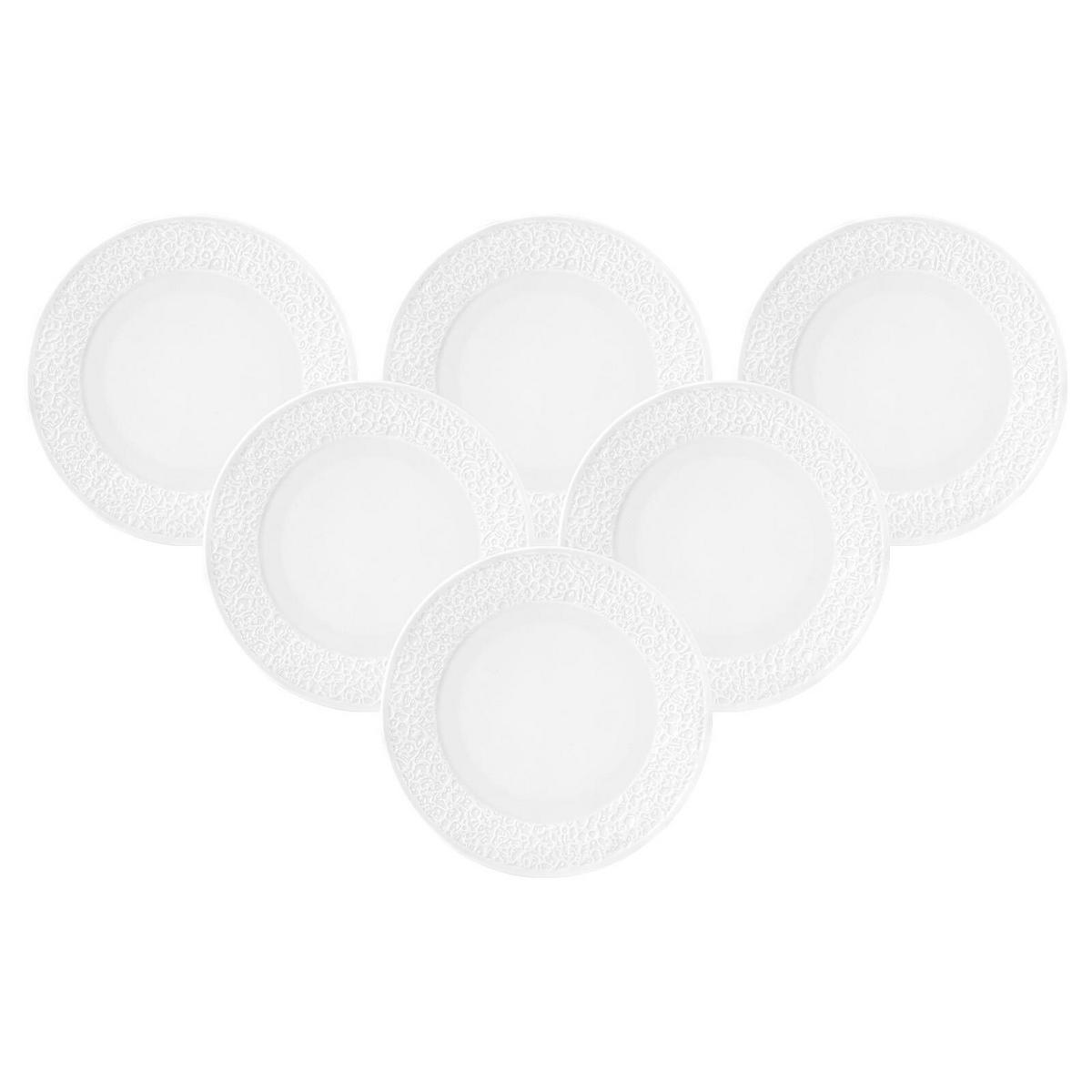 FRÜHSTÜCKSTELLER Nori Home weiß ø 21,6 cm 6er Set - Weiß, Keramik (21.6cm) - Seltmann Weiden