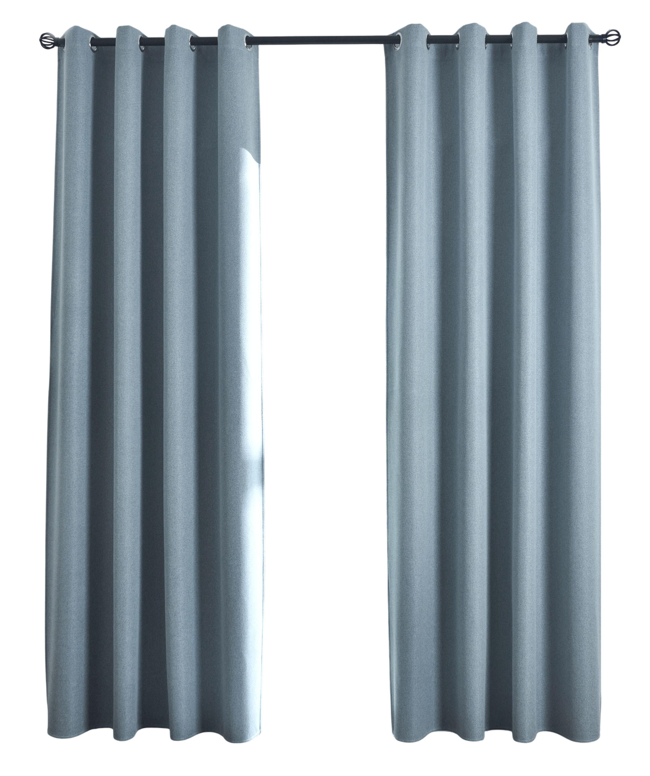 Gardinenbox Vorhang Blau 145x245 cm