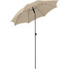 SONNENSCHIRM 180/180/126 cm - Beige, Kunststoff (180/180cm) - FARE