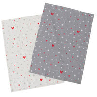 KÜCHENTÜCHER Anella 50/70 cm 2er-Set - Multicolor, Naturmaterialien (50/70cm) - Boltze Home