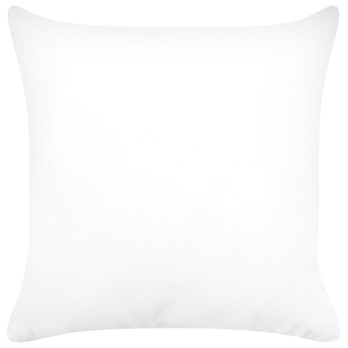 DEKOKISSEN 2er-Set Schwarz 45/45 cm Orchid - Schwarz, Textil (45/45cm) - Beliani