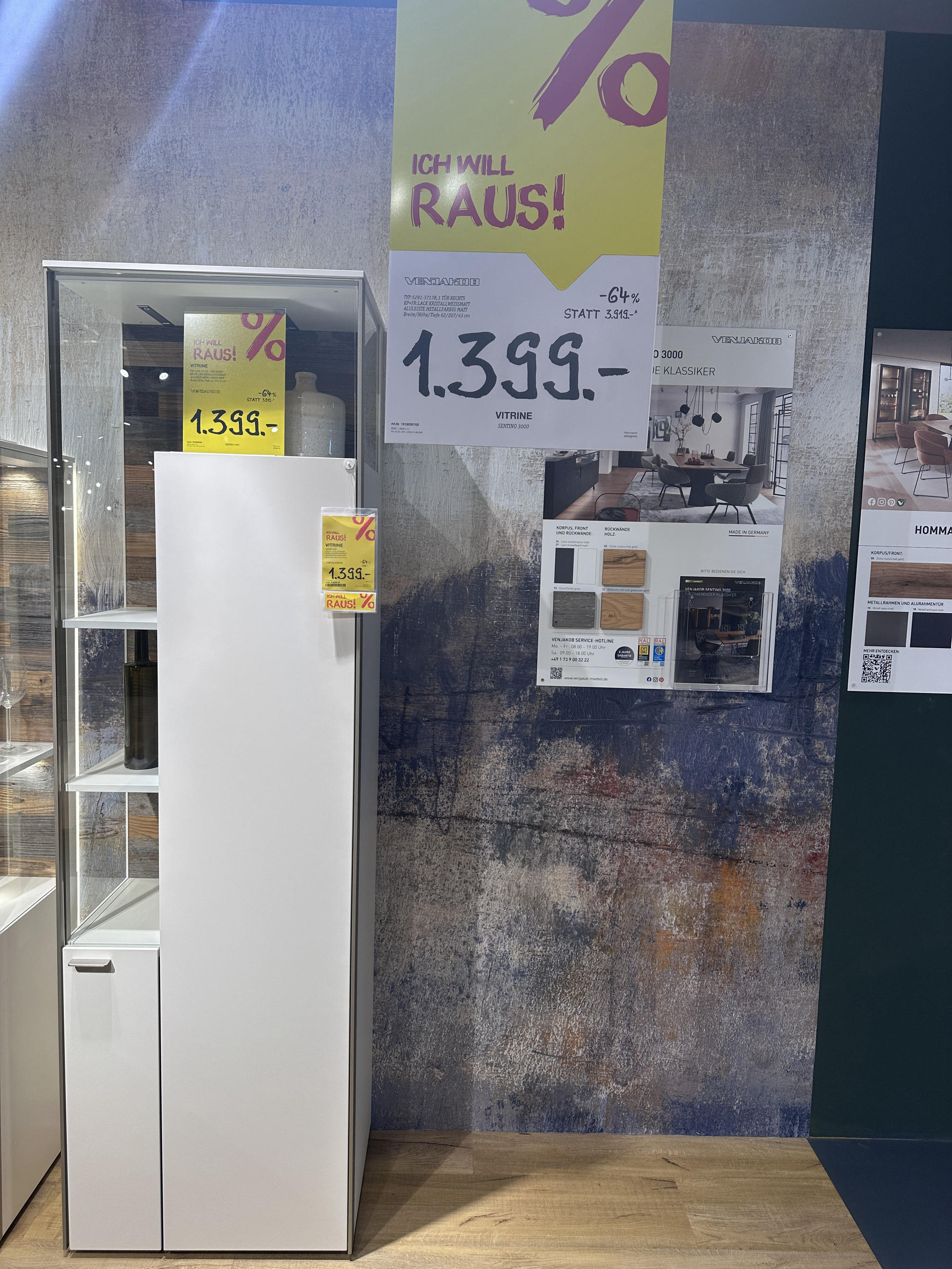 VITRINE SENTINO 3000 - Venjakob