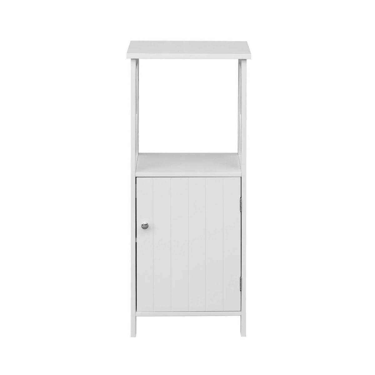 BADEZIMMERSCHRANK Weiß 30/40/92 cm - Weiß, Holzwerkstoff (30/92/40cm) - Mobili Rebecca
