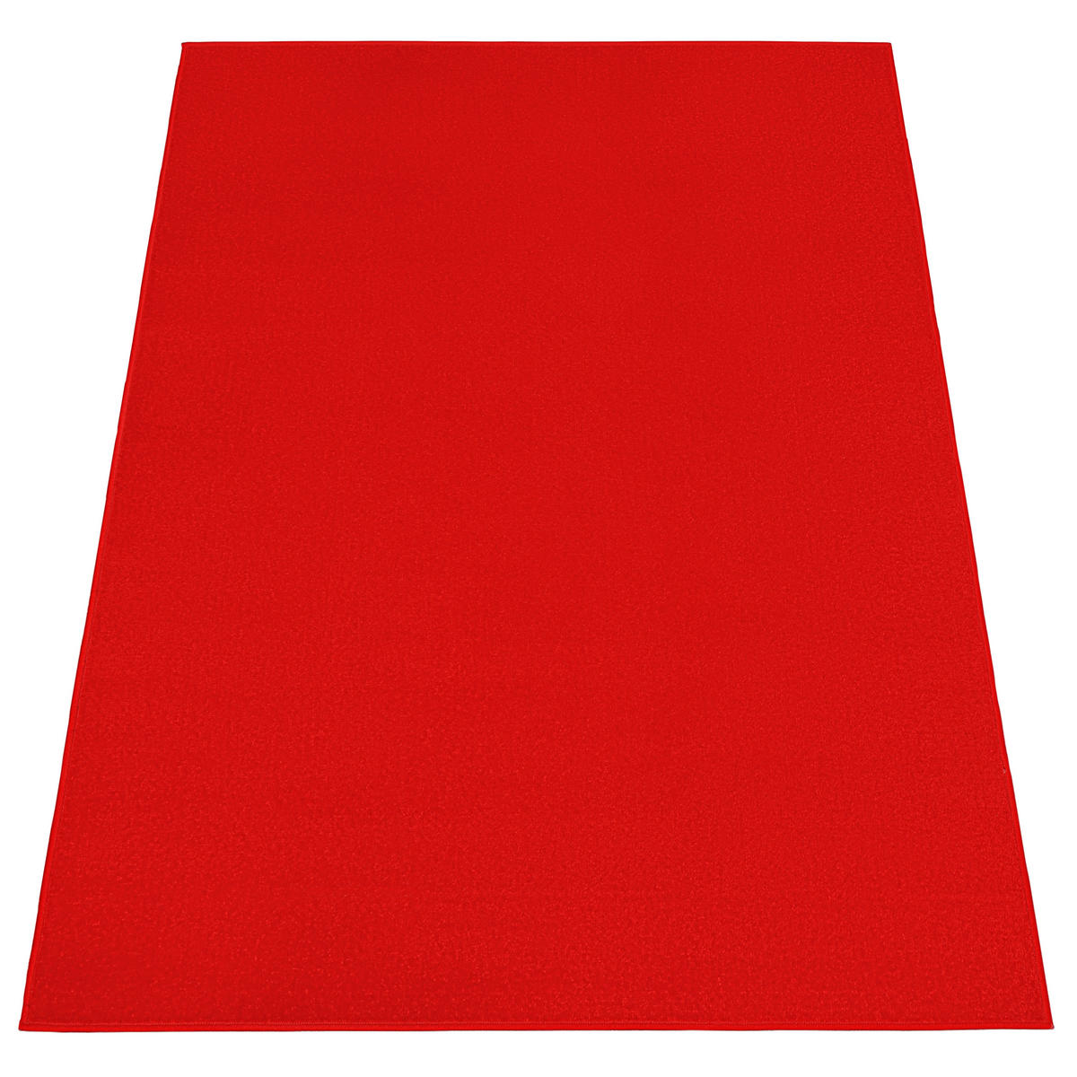 TEPPICH Mono Rot 160/220 cm - Rot, Kunststoff (160/220cm) - Tapiso