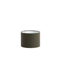 LAMPENSCHIRM Livigno Grau Ø25/18 cm - Grau, Textil (25/25/18cm) - Light & Living
