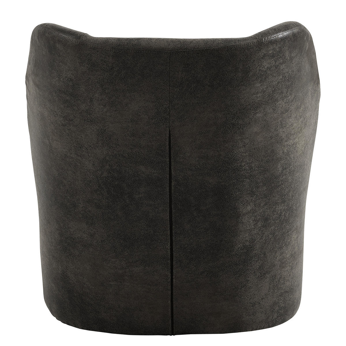 SESSEL - Anthrazit/Schwarz, Kunststoff/Textil (75/78/49cm) - home24