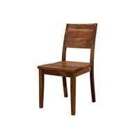 STUHL Massivholz 45 x 47 x 90 cm braun SYDNEY #133 - Braun, Holz (45/90/47cm) - Massivmoebel24