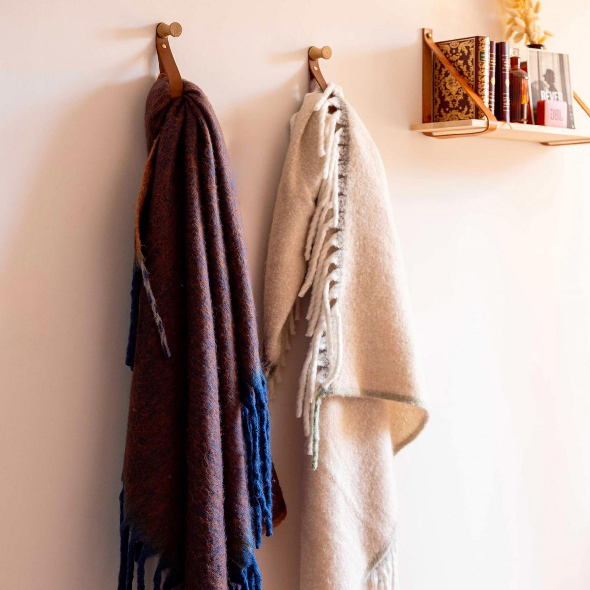 PLAIDDECKE Isabel kakao 130 x 160 cm - Dunkelbraun, Textil (130/160cm) - Vivaraise