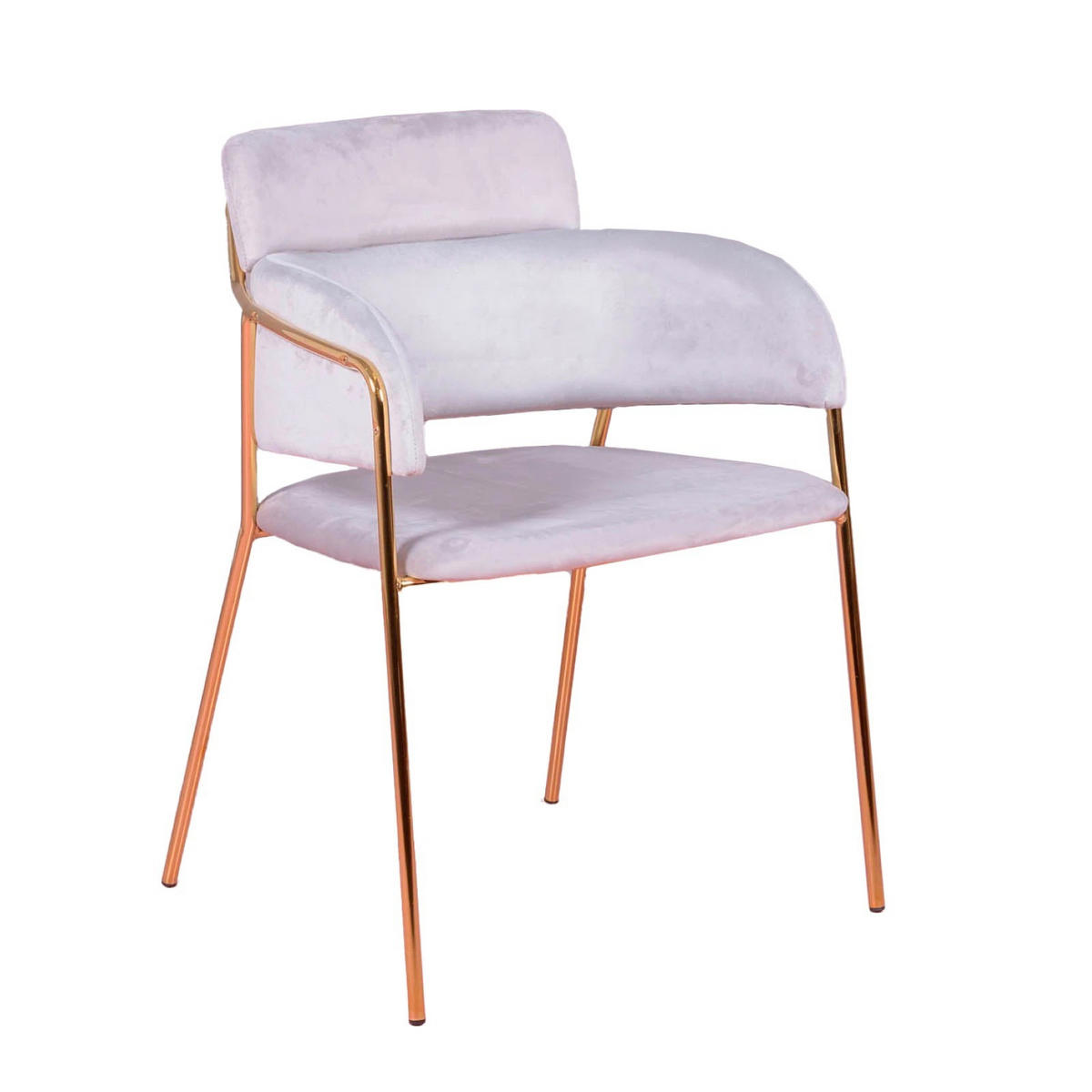 STUHL Textil Grau - Grau, Textil (60/78/52cm) - Nest Dream