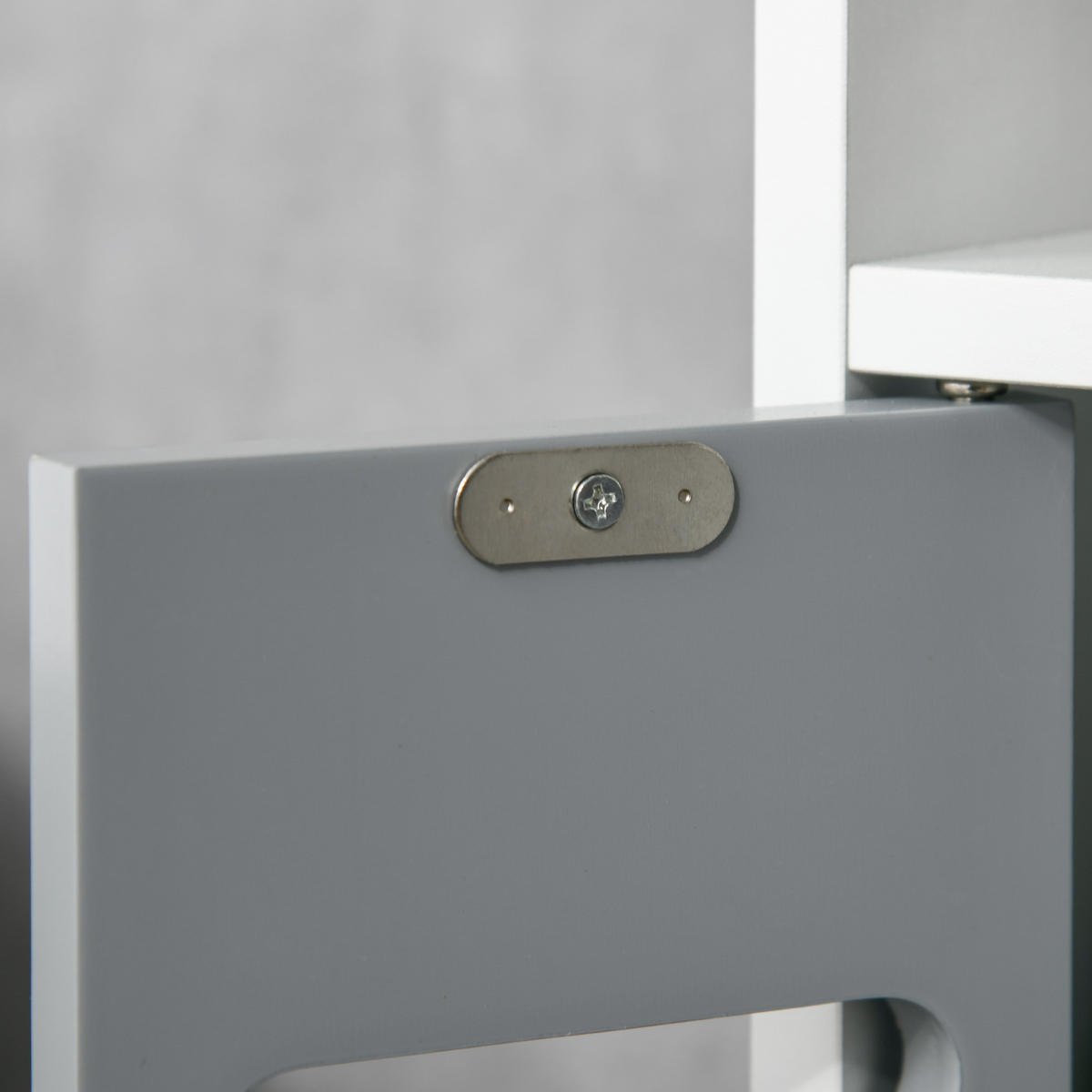 HOCHSCHRANK DE-12432 15/17/120 cm Grau - Grau, Holzwerkstoff (17/120/15cm) - ComfortXL