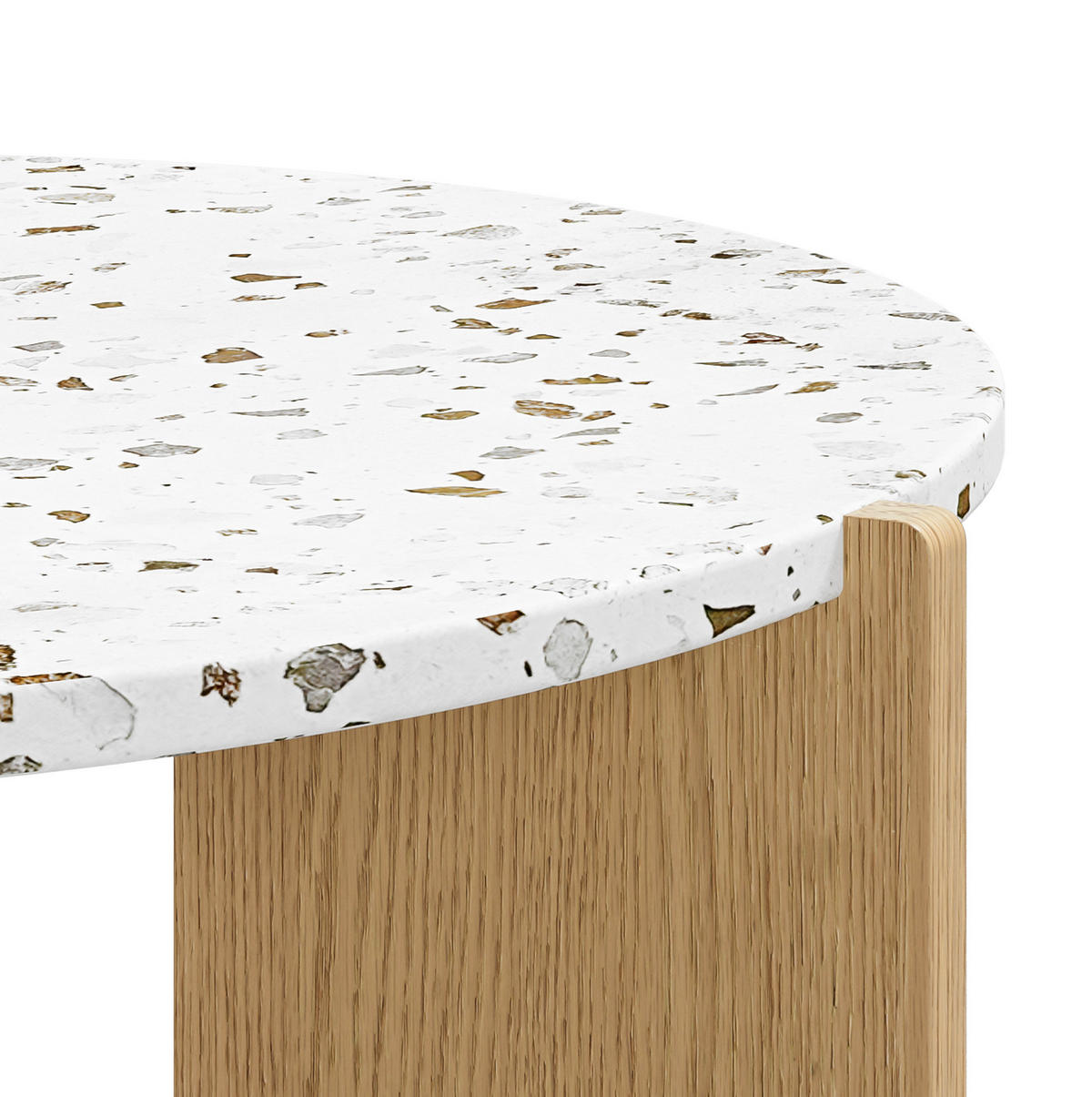 COUCHTISCH aus MDF 70x70x35 & 50x50x45,5 cm in Natur mit Nesting-Design - Naturfarben, Holzwerkstoff (70/70/35cm) - Modfu