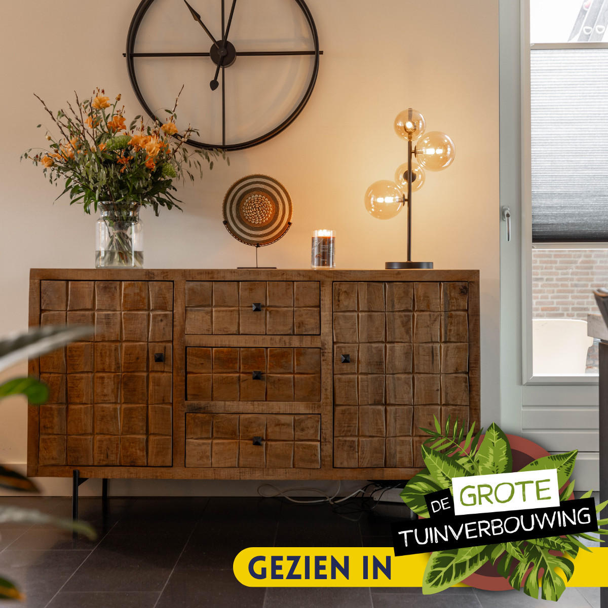 SIDEBOARD Brandy Braun 40/160/90 cm - Braun, Holz (160/90/40cm) - Starfurn