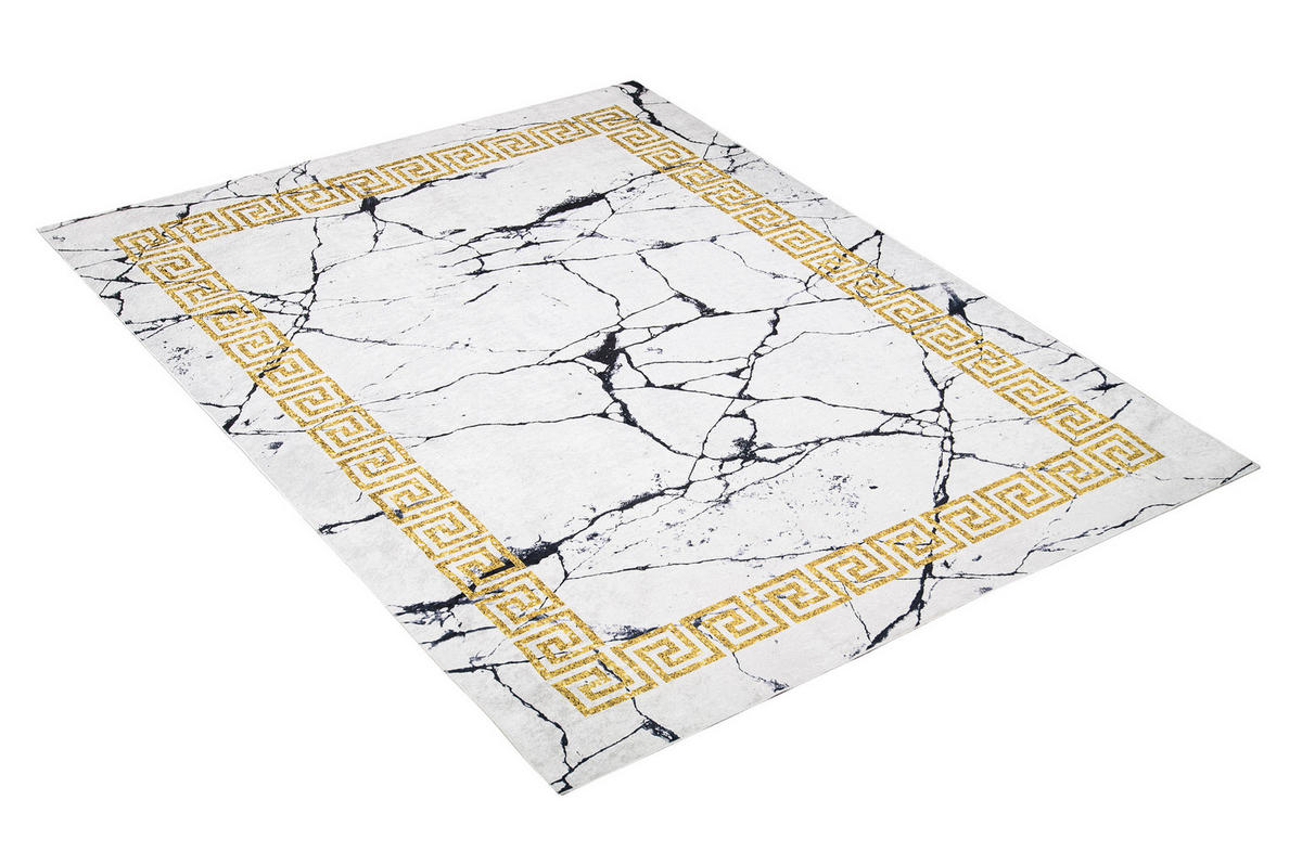 TEPPICH TOSCANA Weiß 80/150 cm - Weiß, Textil (80/150cm) - Tapiso