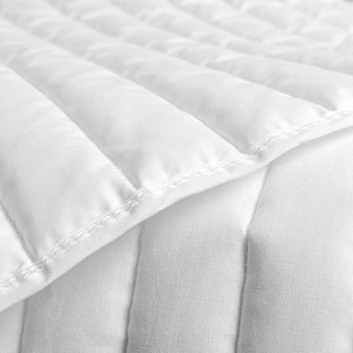 TAGESDECKE dash 270x260 cm (bett 160/180) weiss - Weiß, Textil (270/260cm) - Happy Friday