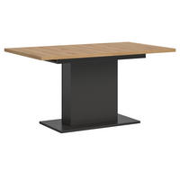 ESSTISCH grau, Eiche Artisan Küchentisch ausziehbar 150 - 190 cm - Eiche Artisan/Grau, Holzwerkstoff/Metall (150/90/76cm) - Inn.Furn
