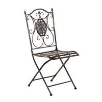 GARTENSTUHL Sidan bronze - Braun, Metall (42/49/91.5cm) - TPFGarden